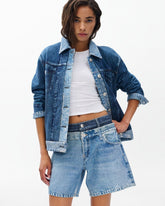 Miramar Kaia Layered Shorts - Double Indigo