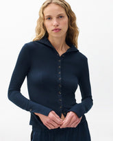 The Knit Ribbed Buttoned Cardigan - Salute