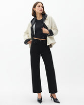 Shea Ankle Relaxed Straight Jeans - Black