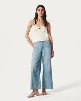 Sofie Ankle Wide-Leg Jeans - Mira