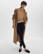 Cate Ankle Skinny - Black: Mid-Rise High Stretch Jean