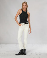 Peyton Ankle Bootcut Jean - Ecru