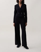 Elvy Twill Blazer - Black