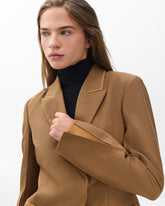 Margaret Tuxedo Blazer - Camel