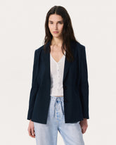 Spencer Linen-Blend Blazer - Salute