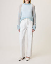 Edissa Jersey Crew - Cloud Blue