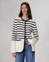 Nancy Wool Cardigan - Ivory