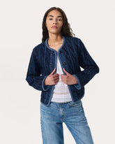 Carter Denim Liner - Blue