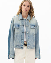 Ryan Denim Trucker Jacket - York Spliced