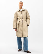 Kelly Quilted Jacket - Tan
