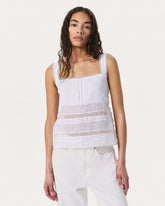 Viviana Tank Top - White