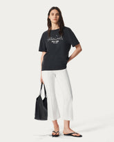 Irina Kick Flare Pants - White