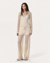 Liv Mesh Pants - Turtledove