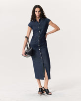 rbAIRFLEX Leah Denim Midi Dress - Rinse