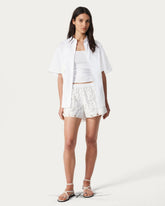 Women’s Amy White Lace Shorts