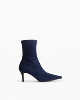 Mercer Suede Ankle Boots - Navy Suede