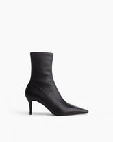 Mercer Leather Ankle Boots - Black