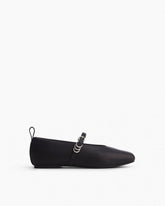 Spire Leather Mary Janes - Black