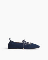 Sophia Denim Ballet Flats - Indigo Denim