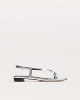 Giselle Strappy Sandals - Silver