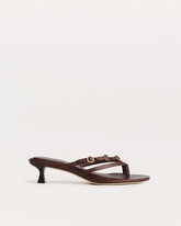 Sammie Kitten Heels - Dark Mocha