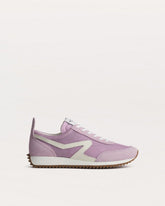 Retro Runner Sneakers - Mauve Mist
