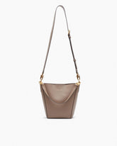 Parker Leather Bucket Bag - Clay