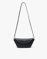 Gramercy Small Leather Flap Bag - Black