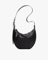 Mercer Medium Leather Hobo Bag - Black