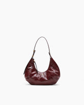 Hudson Leather Hobo - Wine