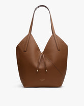 Alix Leather Tote - Cognac