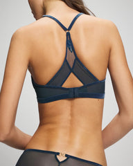 Soma’s Sexiest Velvet Applique High Neck Bra - Soma