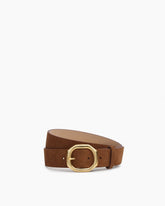 Audrey Suede Belt - Umber Suede