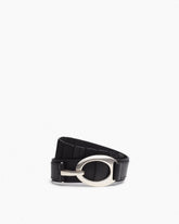 Ryder Stretch Leather Belt - Black