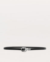 Dakota Leather Belt - Black