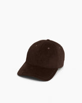 Harlow Corduroy Baseball Cap - Dark Espresso Corduroy
