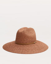 Cleo Straw Hat - Desert Rose