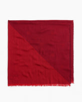 Geo Dagger Scarf - Ruby