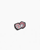 rb Embroidered Patch - Rb Dice (Wht)