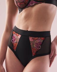 Soma's Sexiest High-Waist Cheeky Brief Panty with Embroidery - Soma