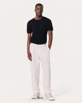 Baggy Linen Trousers - Chime Grey