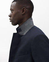 Butler Italian Pinstripe Blazer - Navy