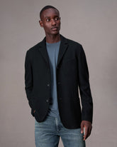 Achilles Wool Cardigan - Black