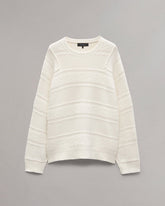 Colton Relaxed Fit Wool-Blend Sweater - Ivory
