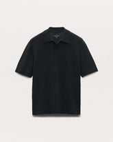 Knit Polo Shirt - Black