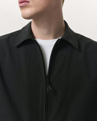 Breaker Relaxed Fit Utility Overshirt - Black