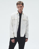 Featherweight Denim Shirt - Ecru