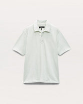 Classic Flame Polo Shirt - Light Teal