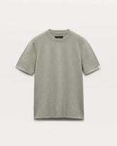 Zuma Knit Tee - Leaf Grey