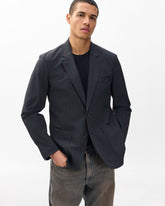 Butler Stretch Nylon Blazer - Black